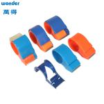 General Packaging Duct Tape Cutter Dispenser Red Holder Type