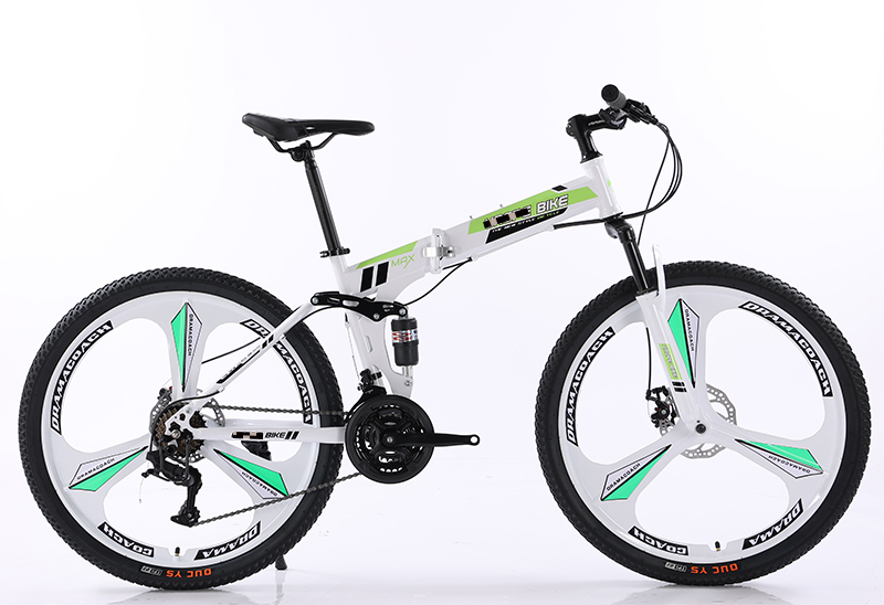 Custom Steel Fork Material Mountain Bikes with Full Suspension and Foldable Design L-TWOO A2 FD 3 Speed Front Derailleur