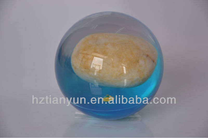 Transparent Large Acrylic Sphere 40mm Clear Plastic Sphere Balls