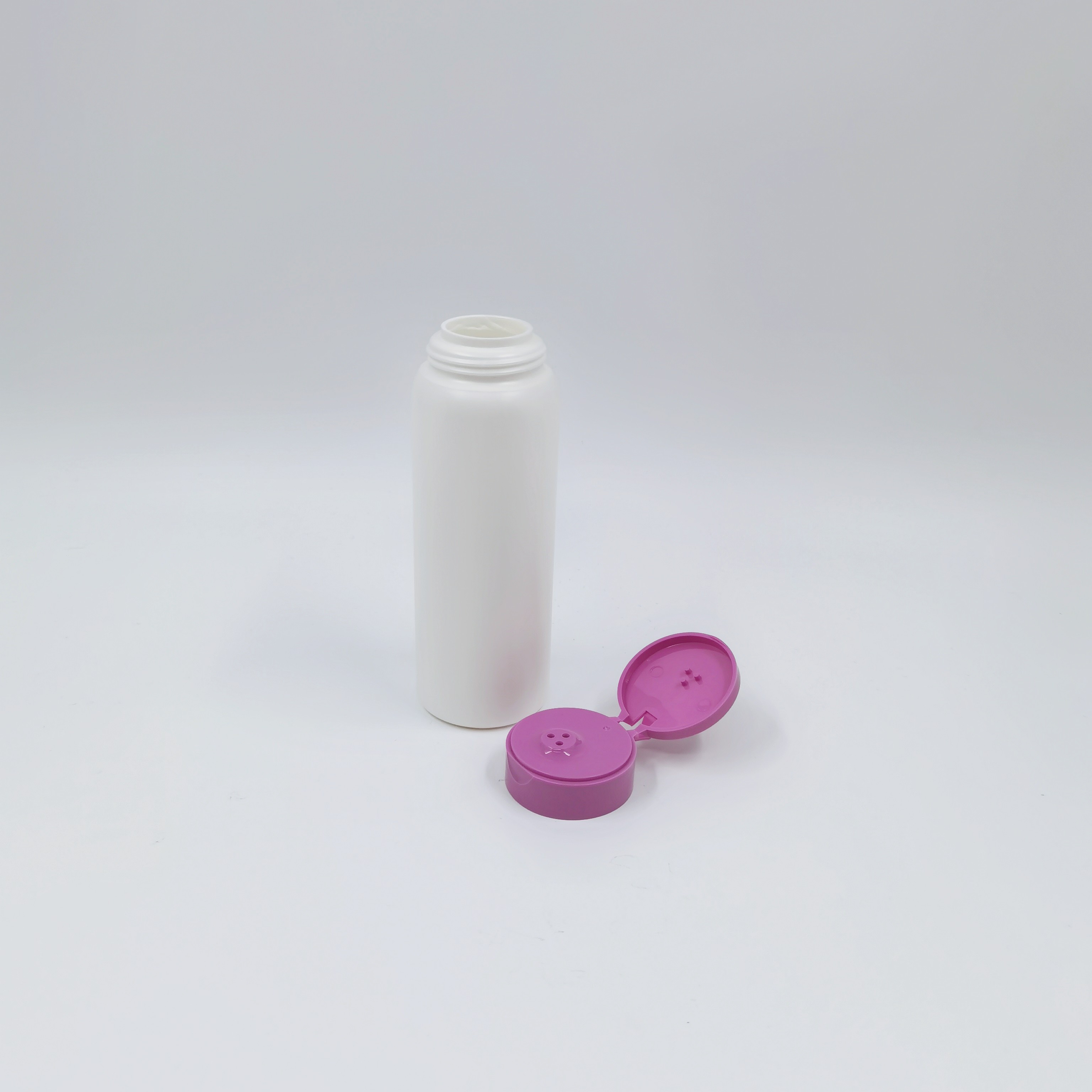 White HDPE 250ml Wide Mouth Plastic Cosmetic Bottles