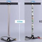 Manual High Pressure Hand Air Pump 4500psi 300bar Black for Gasoline Fuel