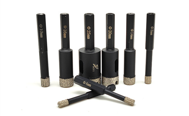 Black M14 10mm Ceramic Tile Diamond Drill Core Bit 67mm 80mm