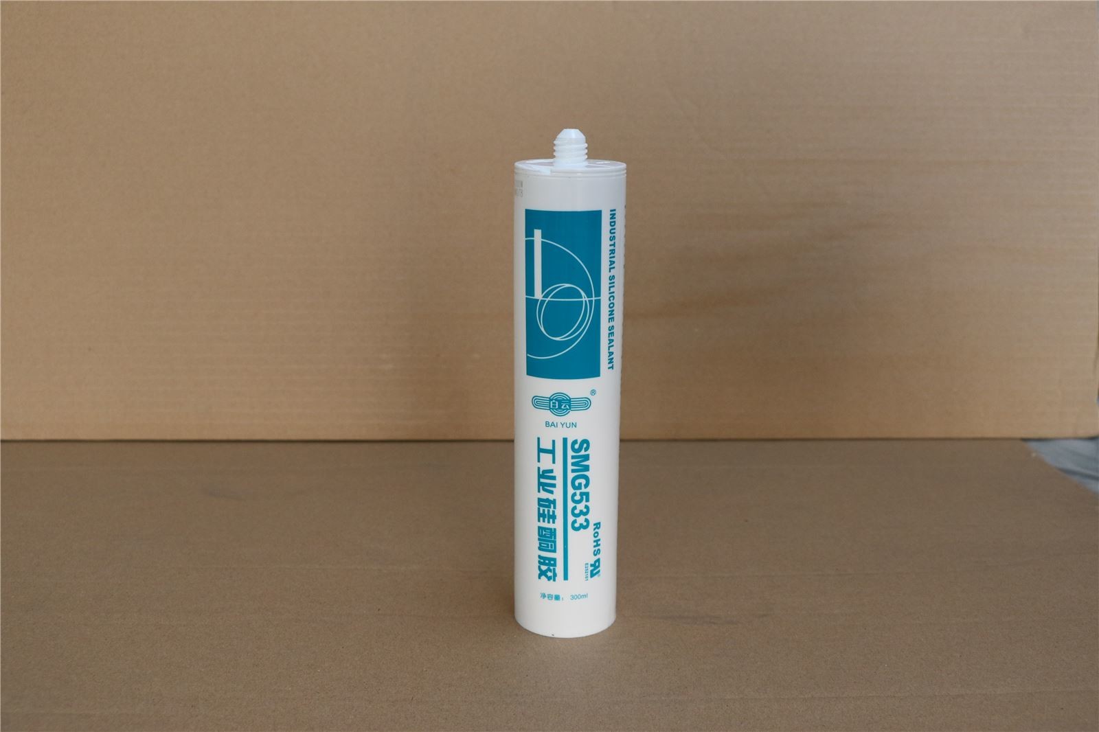 SMG533 Industrial Silicone Sealant 300ml Black/White/Gray Artistic Lamp Industry Adhesion And Sealant Convenient To Use