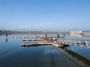 China Ship Marine Aluminum Gangways Durable Rubber Fender Aluminium Floating Dock wholesale