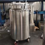 Mirror Polishing Softgel Medicine Storage Tanks 50-600L Cylindrical Shape