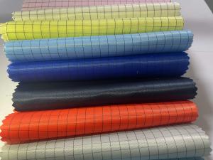 China Anti Static Conductive 65% Polyester 35% Cotton Twill Fabric For Esd Clothing wholesale