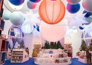 China 1.6m Inflatable Lighting Decoration 240w , Led Hanging Outdoor Christmas Snow Globe Lights wholesale