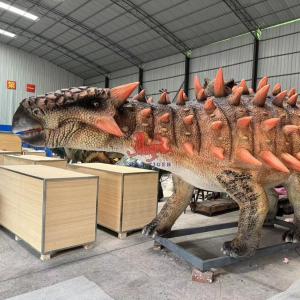 China Animated Realistic Animatronic Dinosaur Ankylosaurus Dinosaurs wholesale