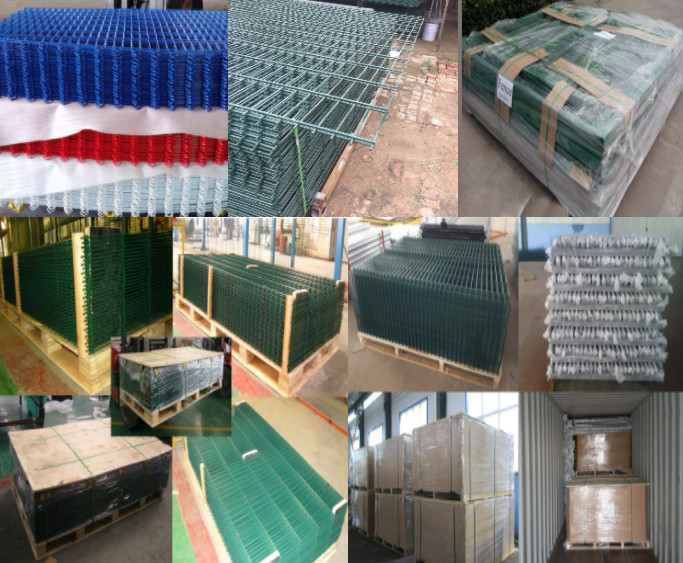 Metal Double Loop Wire Fence 8/6/8mm For Playground OEM 1.8*2.4m