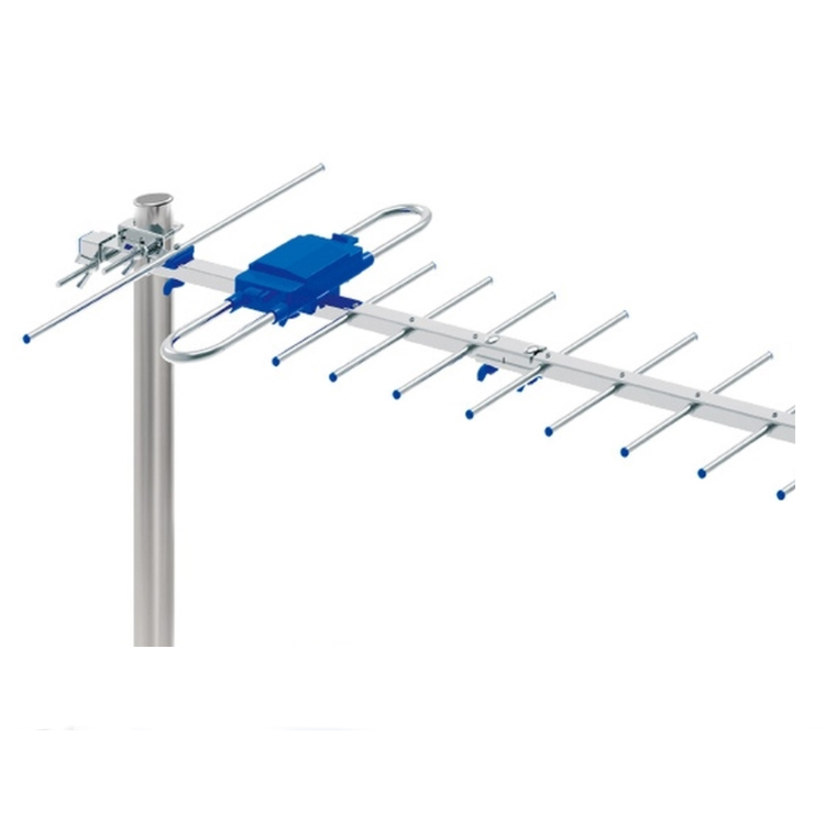 Long Range Wireless Yagi Hdtv Digital Tv Antenna with 3-5V Supply Voltage and 28dBi Gain
