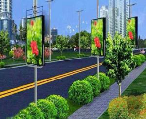 China weatherproof work IP65 High Brightness Street Outdoor Pole Screen Led Poster wholesale