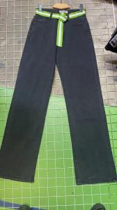 China Straight Trend Button Fly Jeans Women Stretch Denim Pants Full Length Jeans 33 wholesale