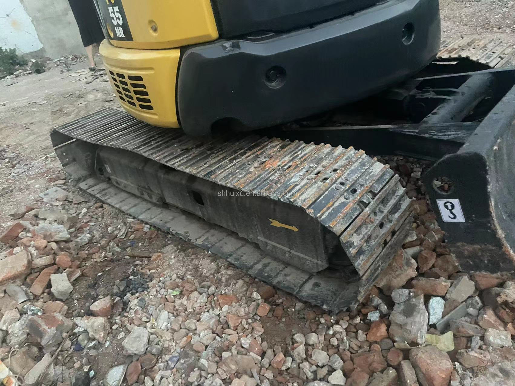 5.5ton mini used excavator used komatsu pc55/cheap price high quality second hand Komatsu pc55 on sale