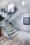 Transparent Frameless Balustrade Curved Laminated Glass