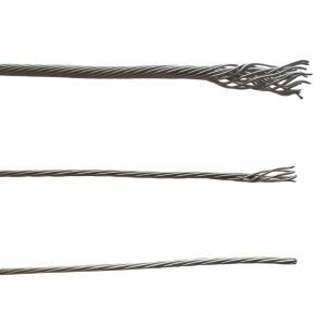 China Nickel 212 Stranded Wire 0.61mm X 19 For Ceramic Heating Pad wholesale