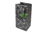 Matt Lamination Logo Custom Retail Bags , OEM Black Retail Shopping Bags
