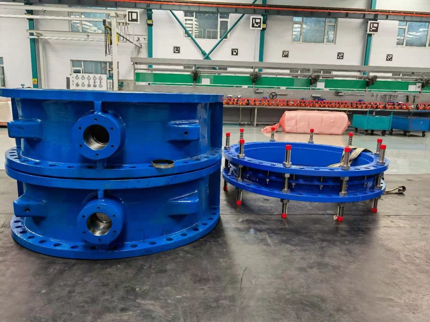 Hot Sale Double Flange Pipe Expansion Joint Carbon Steel Or Ductile Iron Di Telescopic Dismantling Joint