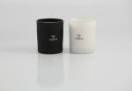 Color Painting Glass Jar Decorative Scented Candles With Screen Printing Logo