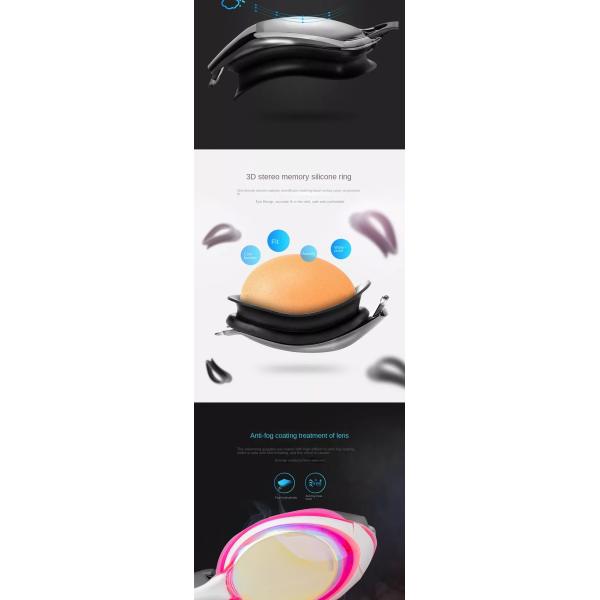 Customizable Adult Swimming Goggles Fashion HD Myopia Swimming Glasses