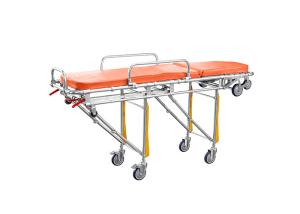 China Mobile Medical Adjustable Backrest Automatic Loading Ambulance Stretcher wholesale