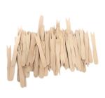 85mm Birchwood Compostable Disposable Wooden Utensils Chip Forks Bulk For Fruit