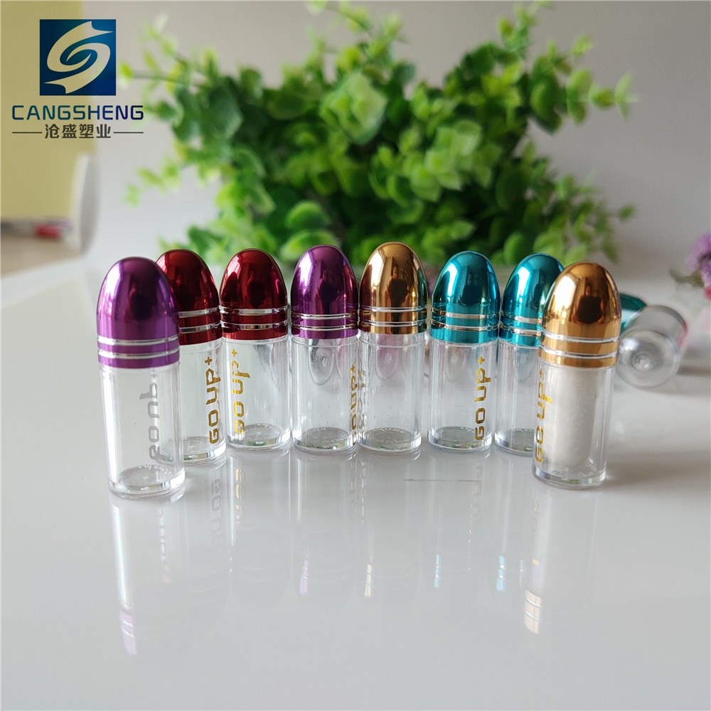 Plastic empty single capsule packaging bottles
