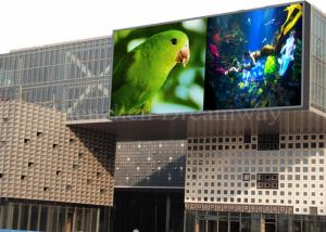 China 1R1G1B Outdoor LED Signs , Led Video Screen Rental 10mm Pixel Pitch For Advertising wholesale