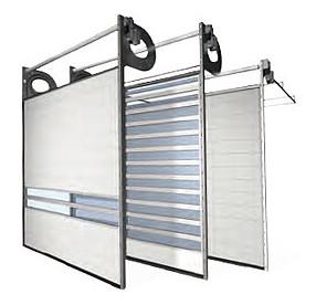 China Low Maintenance Rapid Roll Doors High Security Thermal Insulation on sale