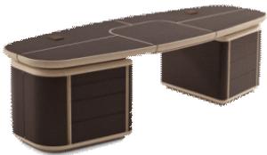 China ODM Hotel Bedroom Furniture Set Office Desk Contemporary Style 1800*700*750mm wholesale