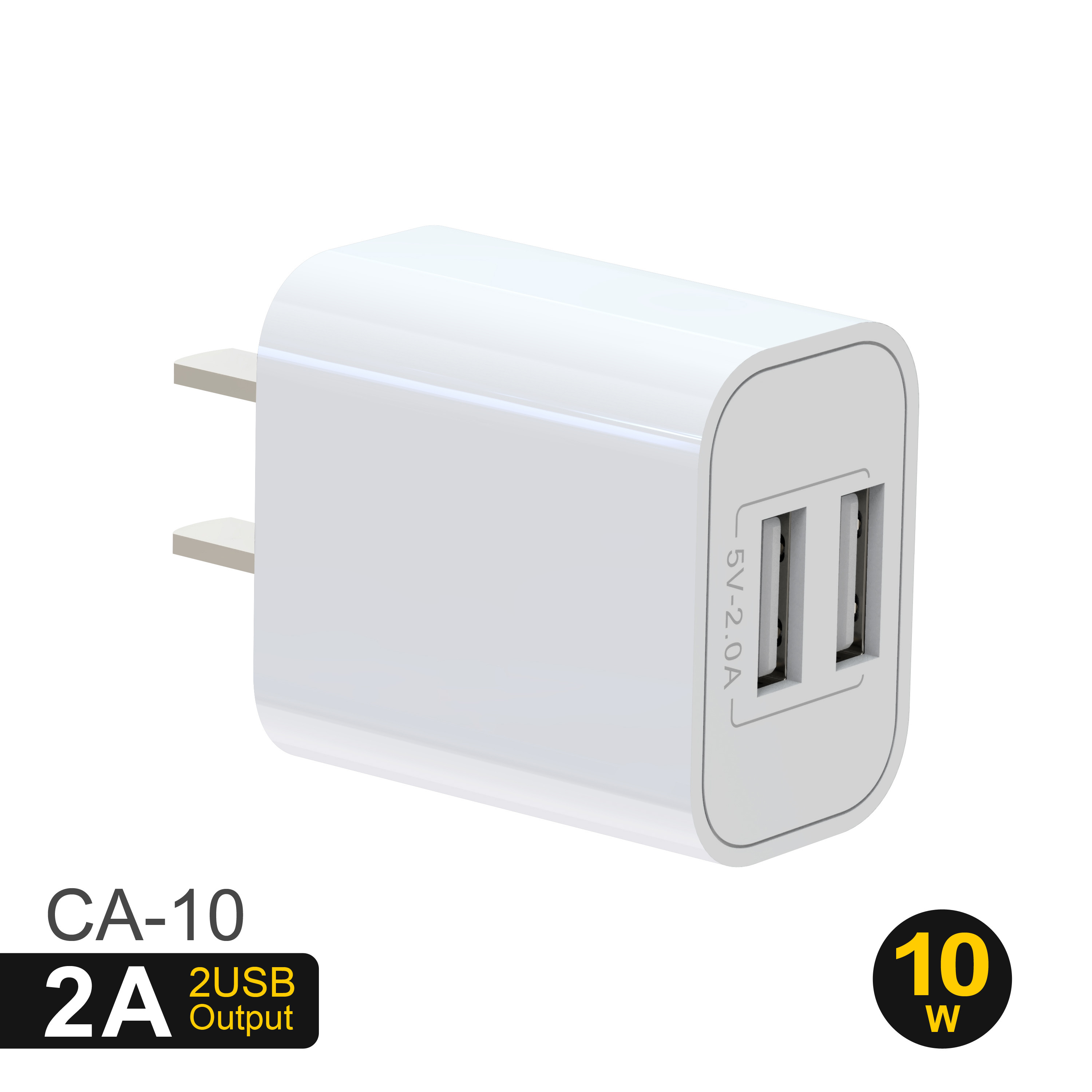 SZTY PC 94 V0 Double USB Wall Charger Intelligent Balance