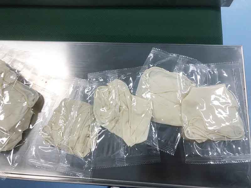 Mechanical Automatic Pouch Packing Machine Glove Medical Packing Machine 220V