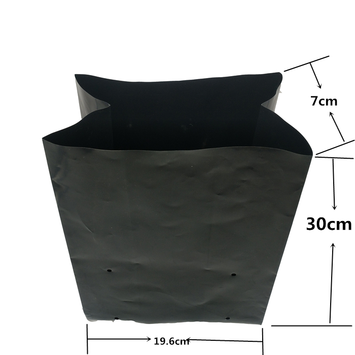 Hydroponic Growing System Plastic Grow Bags Soft Generate Peony Flower Nursery Bag