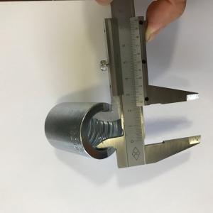China 00210 - 12 Crimp Hydraulic Ferrule For 2 Wire Hose wholesale