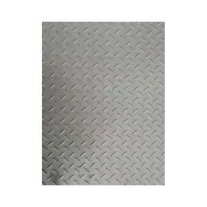 China 304 316L Chequered Stainless Steel Sheet Plate ASTM 201 0.3mm 0.4mm wholesale