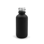 1 Oz Specialty Volcanic Black Boston Round Dropper Bottles Non - Transparent
