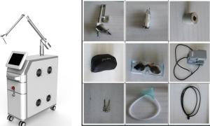 China Top quality Q-Switch Nd Yag Laser for Different Color Tattoo Removal CE Approved wholesale