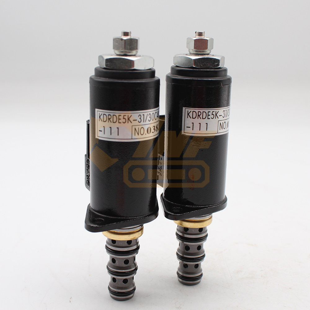 Hydraulic Solenoid Valve YN35V00018F2 KDRDE5K-31/30C40-111 for SK200-6 SK230-6E Pilot Magnetic