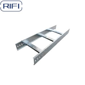 China Ladder Type Cable Tray System HDG Galvanized Anti - Rat Customizable Wireway Steel Cable Ladder Tray wholesale