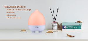 China 5v 70ml USB Ultrasonic Remote Control Humidifier wholesale