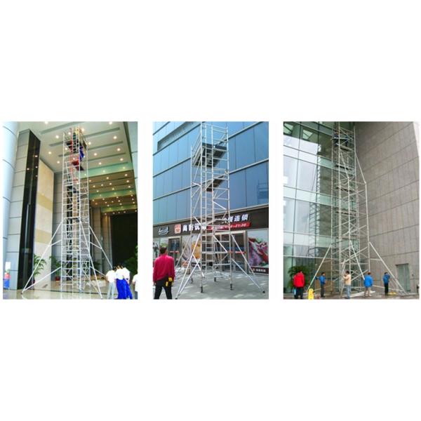 Lightweight Aluminium Scaffold Tower , Versatile Aluminium Scaffolding H Frame