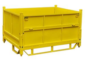 China Anti Corrosion Lockable Metal Pallet Cage 2000kg wholesale