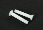 Phillips Drive Countersunk Head Screw Nylon White M3 Plastic Fastener