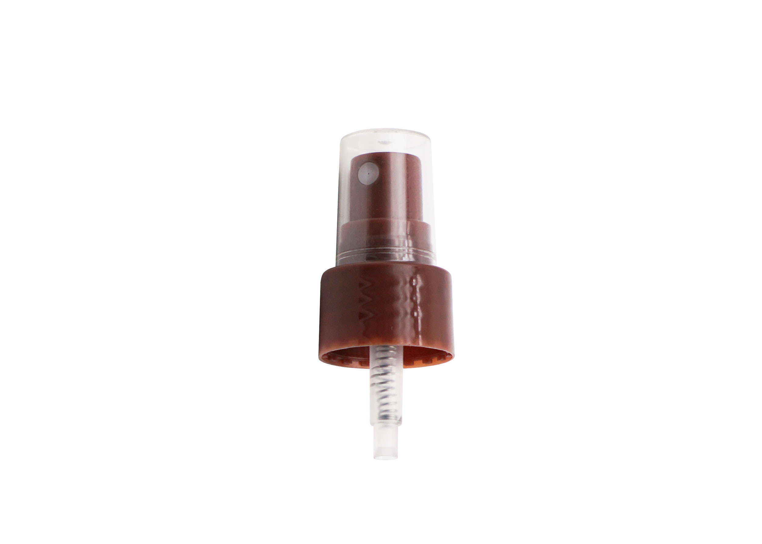 Screw 20mm Plastic Fine Mist Sprayer With Bamboo Collar For Bottles