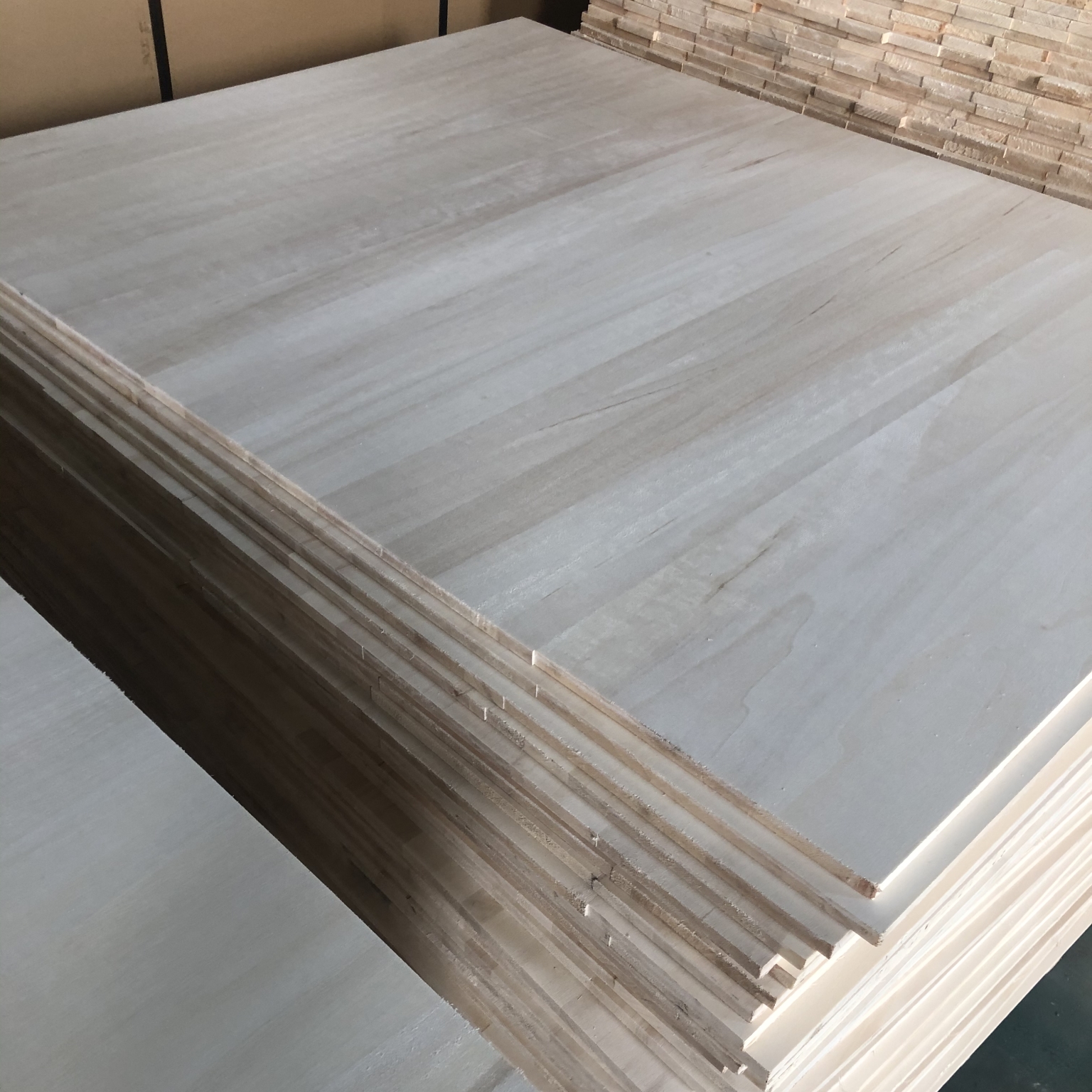 Solid Wood Finger Joint Board Sale Paulownia Board for Surfboard Design Style Sale