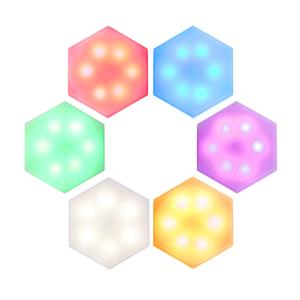 China 1Watt Remote Control Under Cabinet Light 4000K Honeycomb Wall Lamp wholesale