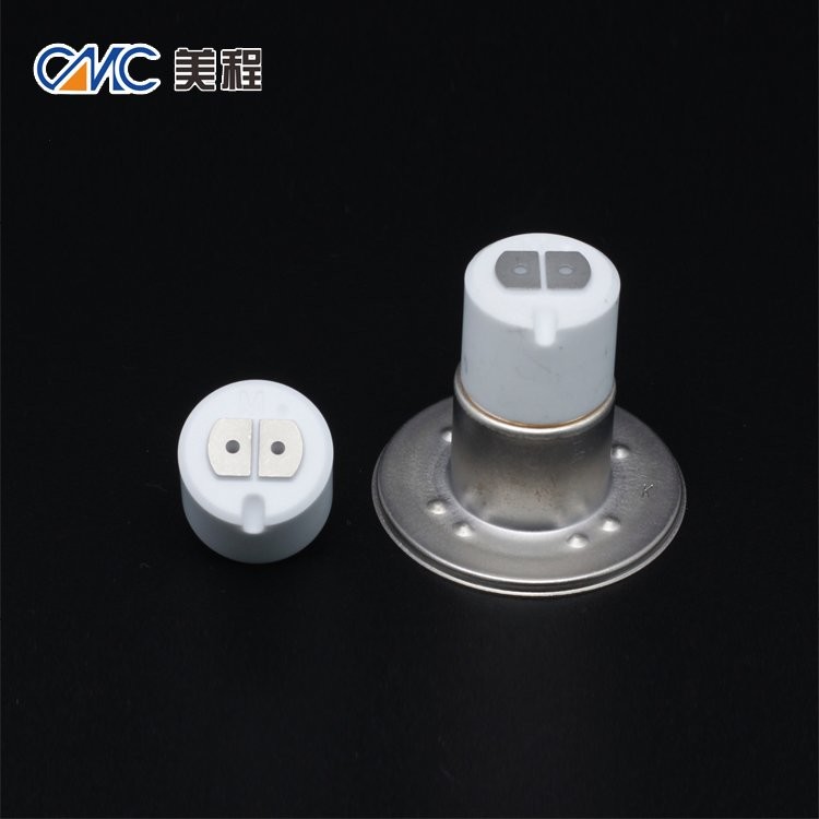 Microwave Oven 95 Alumina Ceramic Electrical Connector