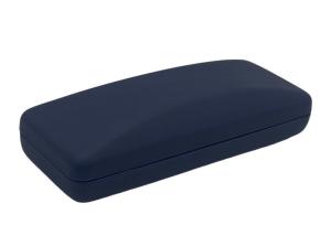 China Silk Leather Wrapped Metal Glasses Case , Hard Spectacles Case wholesale