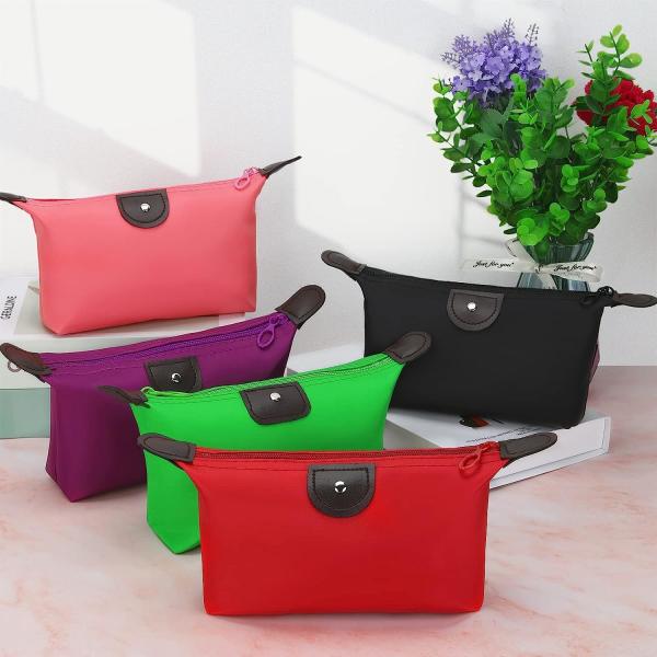 Waterproof Mini Zipper Cosmetic Bags Luggage Accessories For Travel Bag