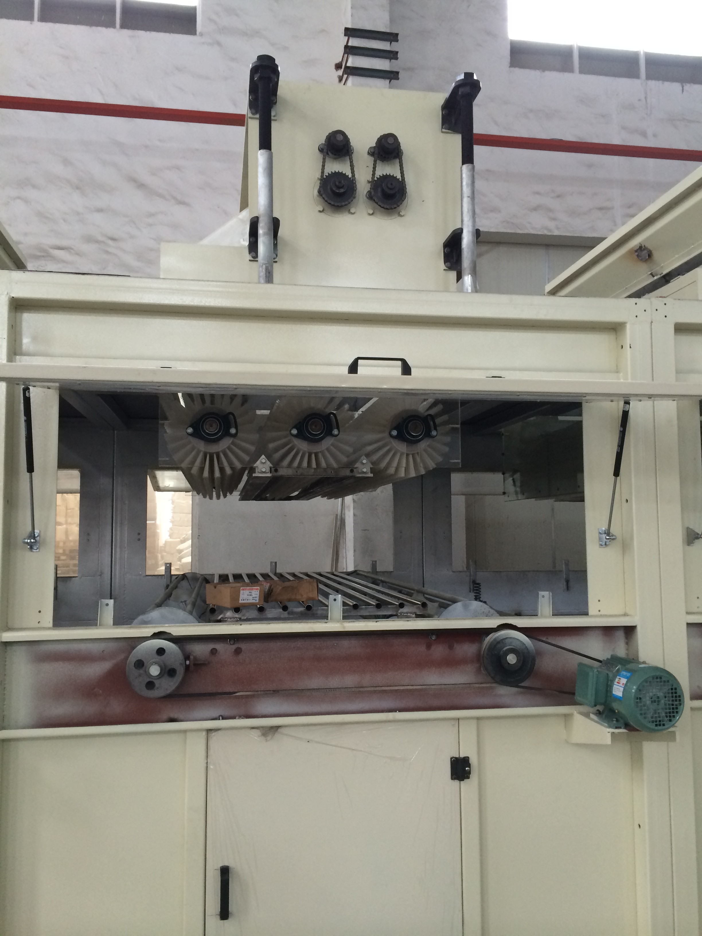 High Efficient Electrostatic Flocking Equipment / Total Power 86KW Flocking Machine