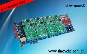 China SinoV-GSM400E PCI-E asterisk card wholesale